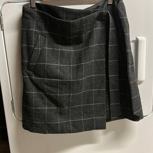 J.crew Wrap wool skirt